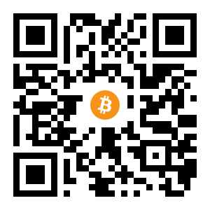 bitcoin:19kKyT9fJgC6yh9iRApwGRmYLUswBpUa5q black Bitcoin QR code