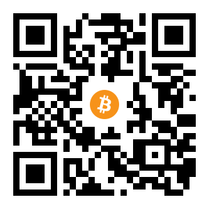 bitcoin:19kVST7m9ywkTyRnMsiVibtLgLU7VpPoy2 black Bitcoin QR code