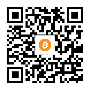 bitcoin:19kWsVxdNvMb6qYd9c2CLR6BkwVLW4MyRp black Bitcoin QR code