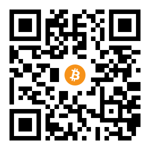 bitcoin:19kpG2WLTENyKLrETvkRWZpJ9a52eVPGaN black Bitcoin QR code