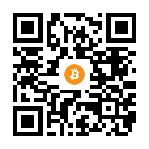 bitcoin:19mUNR3G6vwob6RV2RnKvwZHVcQZXLCLWi black Bitcoin QR code