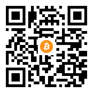 bitcoin:19mnEQx5YaugXaEWunSppqZx1gtZuaLJiw black Bitcoin QR code
