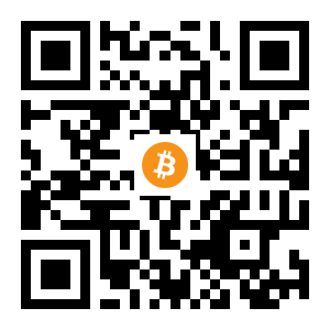 bitcoin:19pM764uJ3PdnGJCZgptNZvMiTHymHYQ5d black Bitcoin QR code