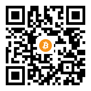 bitcoin:19pWmW6FEXUG5kSSNB4CKCisZRBf9eEiVk black Bitcoin QR code