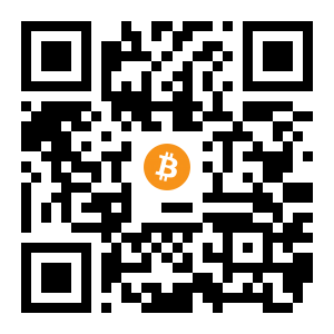 bitcoin:19pzrwfyvNkVj2L1g1dpJU6sS3UizHbBLs black Bitcoin QR code