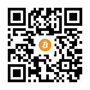 bitcoin:19r96HPDePRVuYbDo1ASdp48qKteHpbNDp black Bitcoin QR code