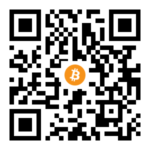 bitcoin:19rMvRTsRUp8mUzvD1zKniKZQ1m9BZEhF9 black Bitcoin QR code