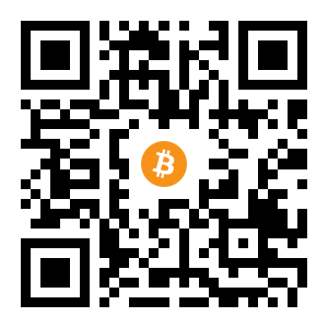 bitcoin:19rdjxti2jAPxTsy8axsURyypjZXwtxdDH black Bitcoin QR code
