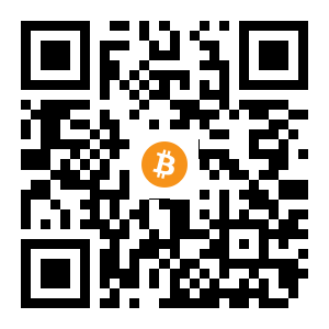 bitcoin:19rvEojniQQYqf4vGsvhPfiLMeYrag4gEe black Bitcoin QR code