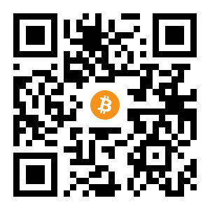 bitcoin:19tfqEgiAPjepRE6m66ppB8xSf5HVBW1DQ black Bitcoin QR code