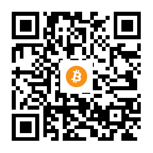 bitcoin:19tmfBjbXgMCSZg1SbYSVUWSeuLWsJa7ek black Bitcoin QR code