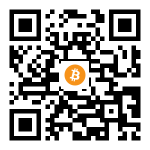 bitcoin:19u6B5vcj89tSxkF8hSxBz7zFdiGXVYCLV black Bitcoin QR code