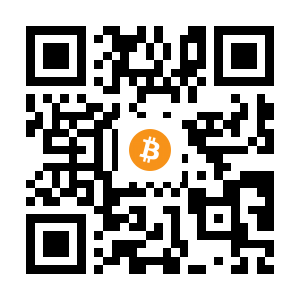 bitcoin:19uHTV9nYMrH896dmMPFpd9pkZ4xxunkHF black Bitcoin QR code