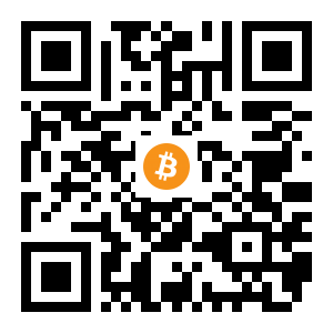 bitcoin:19ufvwY8ULX5myuhW8qexWKb9dq8rZc18b black Bitcoin QR code