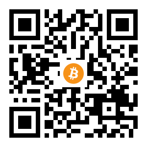 bitcoin:19v8oqYwBpcGBEgG5KvqEJ1zB2Rw4izpC7 black Bitcoin QR code