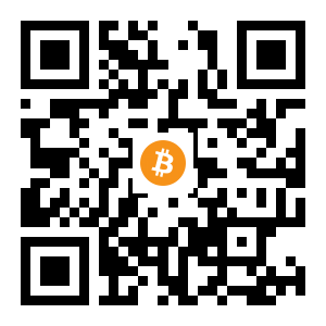 bitcoin:19wZ2pKcp9mB4wCMxCjm37i1XzoBifu8yB black Bitcoin QR code