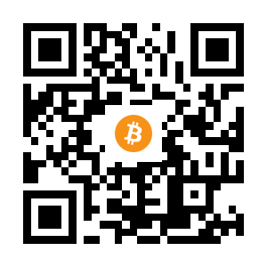 bitcoin:19wib6vjhrotkYukon8whTr6tMQzbzpEvv black Bitcoin QR code