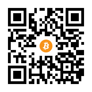 bitcoin:19x6BmcxzKgcVYfZr1xZFZGw64NeHSt2u8 black Bitcoin QR code