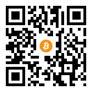 bitcoin:19xQEUm294S3i2FGbR1NYY5W66QcRNWdsg black Bitcoin QR code