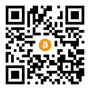 bitcoin:19xo4aP4Yo8Vdt5TbkWm4nrx6hdkMjEvLj black Bitcoin QR code