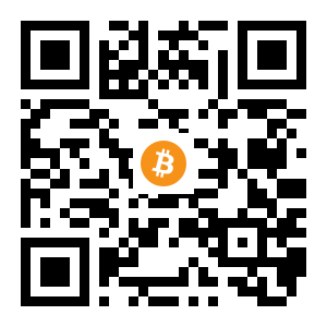 bitcoin:19yZZ3FM1Drc2EoMoJVH2asVFaCPDV4uh6 black Bitcoin QR code
