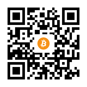 bitcoin:19ynePWmnTg29knBqws1rGuJD4WCo6Qjeu black Bitcoin QR code