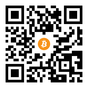bitcoin:19z8QkWYEYHAirJJemZx77tCJELzKYpjpG black Bitcoin QR code