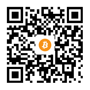 bitcoin:19znuE9g5Tz7rrygUDjr3DZY5JK3wJKnUM black Bitcoin QR code