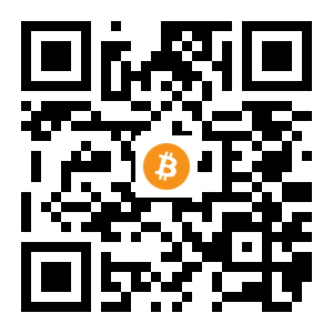 bitcoin:1A15wCipu2QoexQSFPte1mzvZYJKbfA5EU black Bitcoin QR code