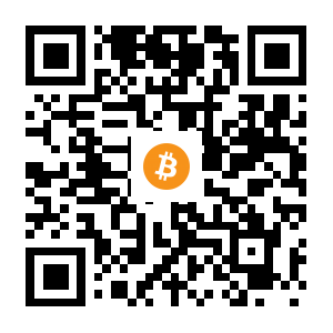 bitcoin:1A1o5FsmMPyEFgzbhXhtqa1ruGgy9bnPSJ black Bitcoin QR code
