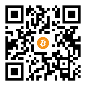 bitcoin:1A2GbXMgpJA6RoYTETzpoGMqP5Wqw2K9yA black Bitcoin QR code