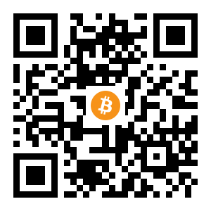 bitcoin:1A3EMWR5ayB3XgvfMCVmSqs7T3YkjGsPyA black Bitcoin QR code