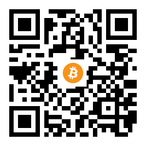 bitcoin:1A3pzd2jmCDjehFzAuVikKwpoFQJQFrPzX black Bitcoin QR code