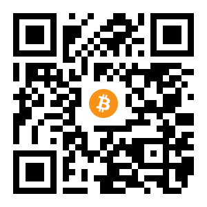 bitcoin:1A47D9BzZhkFVA6u7bkYoobZXvVriSr1VE black Bitcoin QR code