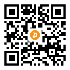 bitcoin:1A5xCC1pmk4u8ZPmZ4L9v9UaKShALg3tq1 black Bitcoin QR code