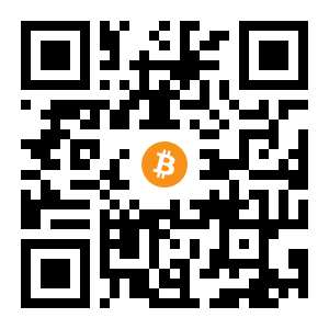 bitcoin:1A6YVsgySNsqrfiSzWMw9rrb8b13z2PgQa black Bitcoin QR code