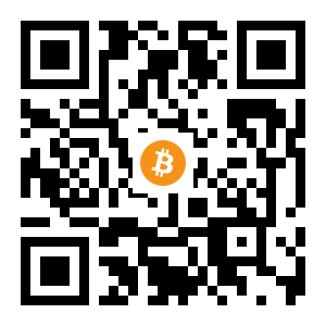 bitcoin:1A7aJ4rDTL9bVgHmGGq1YnwEQ7rYpQXLzc black Bitcoin QR code