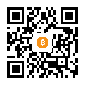 bitcoin:1A8GLxWFqqercCfUrMN54Uf27kwtWLZVo5 black Bitcoin QR code