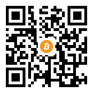 bitcoin:1A9ZmRfvmhm8Y4PC6gwHfeZJowxoVSU2iC black Bitcoin QR code