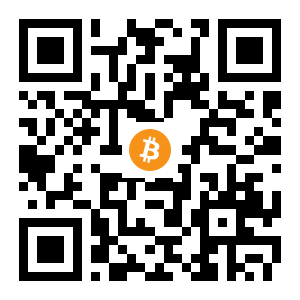 bitcoin:1AAwc2b12cQwAti3v8GAdHSF2B47QEfTS7 black Bitcoin QR code