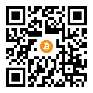 bitcoin:1AEF9aFTbamVPpKJj589HN34b6KkRvuXZv black Bitcoin QR code