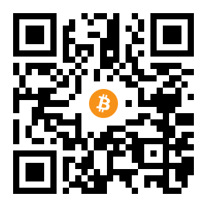 bitcoin:1AErYy5aAzqSjm4PrSfgJJAqMteUx5Jkqx black Bitcoin QR code