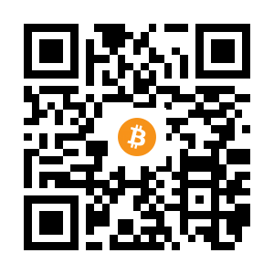 bitcoin:1AF6NPiqJWQ8iHeY11Kvzw6DeWdxcCMHpe black Bitcoin QR code