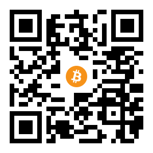 bitcoin:1AFwi6fWtoLFGPpGdcg7M3gMcw5A6hqCeM black Bitcoin QR code
