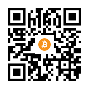 bitcoin:1AG22Fr7ZHzXGZkAB2v7wXapMK9diTV4HT black Bitcoin QR code