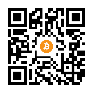 bitcoin:1AGcuQW2tEFYkEb8V9MfFPbfxRgRAESy6n black Bitcoin QR code