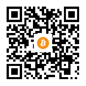 bitcoin:1AHghQzm5FJGwW71reoRkrcMsvnfuVzqG9 black Bitcoin QR code