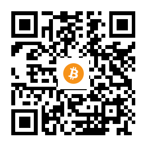 bitcoin:1AKbwaN57VHc1MvELw2pKxcjdVbGCUxoos black Bitcoin QR code