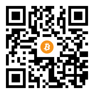 bitcoin:1AN2VCntsBm2Wo5ANoxdZ3UuLRxXVDfMfZ black Bitcoin QR code