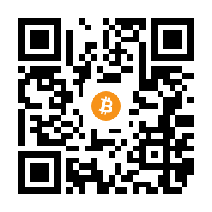 bitcoin:1AP8zYXRqSCmUKk75vMpCxzcoUMnqP7rHh black Bitcoin QR code